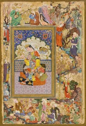 Muhammad Charif Musavvir and Muhammad Murad Samarqandi, Seated Princess